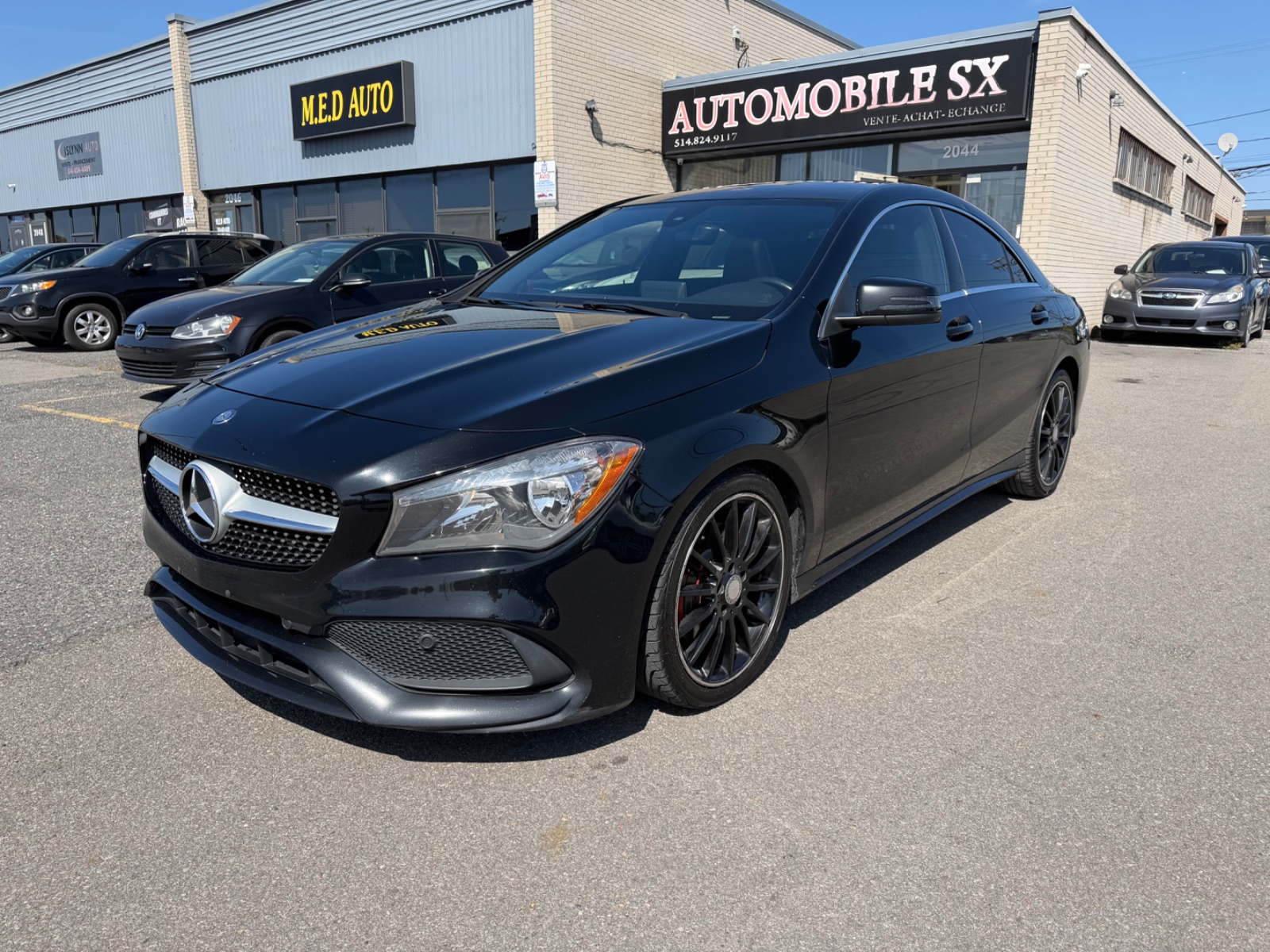 2017 Mercedes-Benz CLA-Class Black
